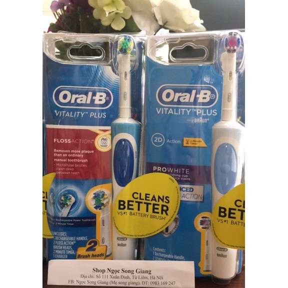 Oral B Bàn Chải Đánh Răng Điện