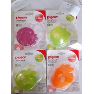 Ngậm nướu lạnh Pigeon táo / dâu / cà rốt cho bé từ 4 tháng tuổi