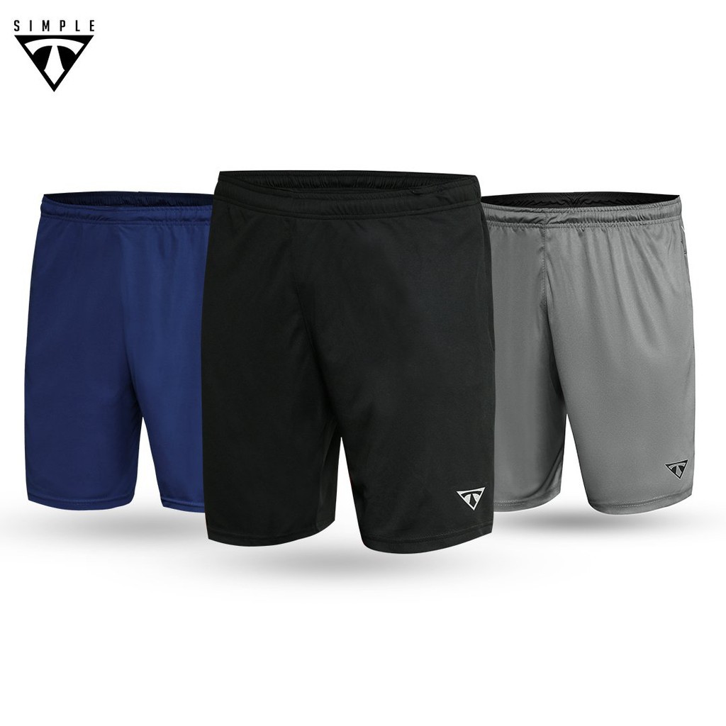 Quần Thể Thao Nam TSIMPLE short đùi tập gym vải thun lạnh thoáng mát co giãn chuẩn form nhiều màu ་ ..