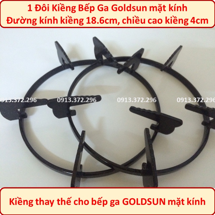 Kiềng Bếp Gas Goldsun Mặt Kính