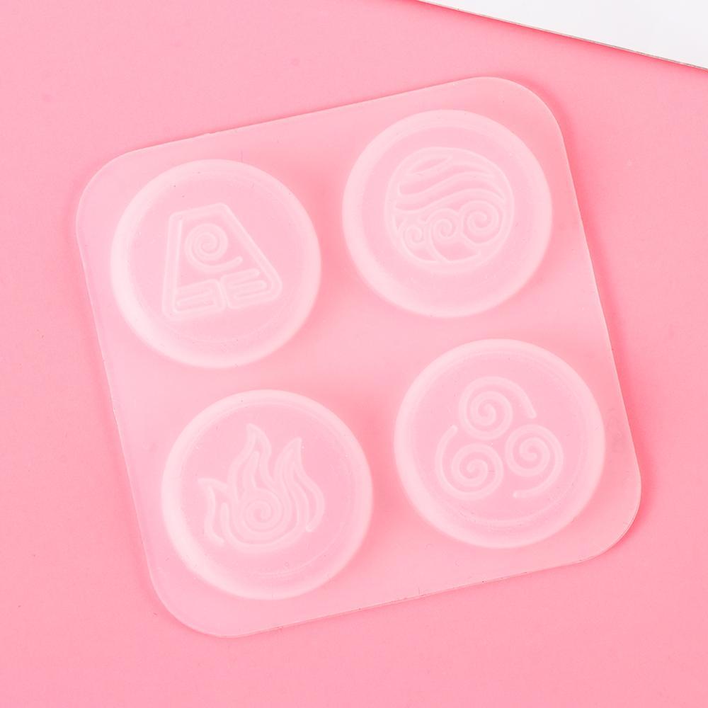 KRNY Khuôn Silicon Trong Suốt Làm Mặt Vòng cổ