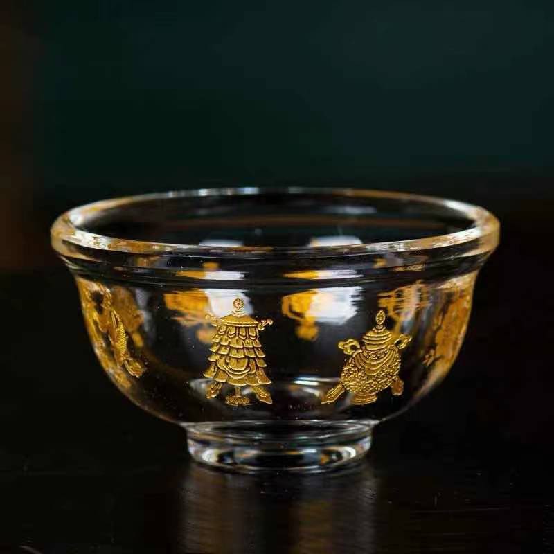 CHÉN PHA LÊ 8 CÁT TƯỜNG 8 CM