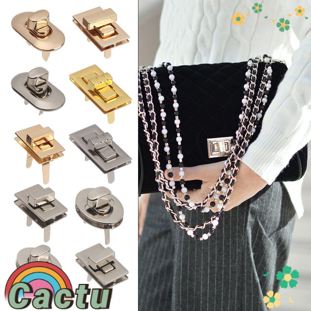 Phụ Kiện Khóa Kim Loại Cho Túi Xách Thiết Kế Mới Tiện Dụng