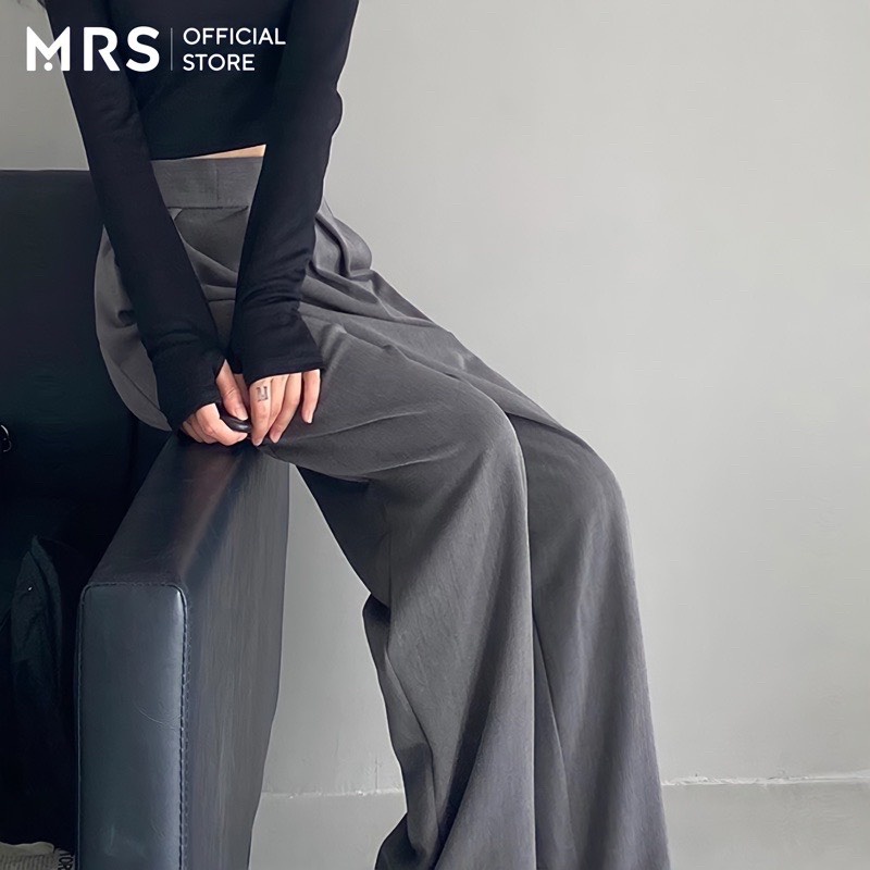 Quần nữ ống rộng Cạp Dán. Quần tây ống rộng nữ cao cấp phong cách hàn quốc lưng cao