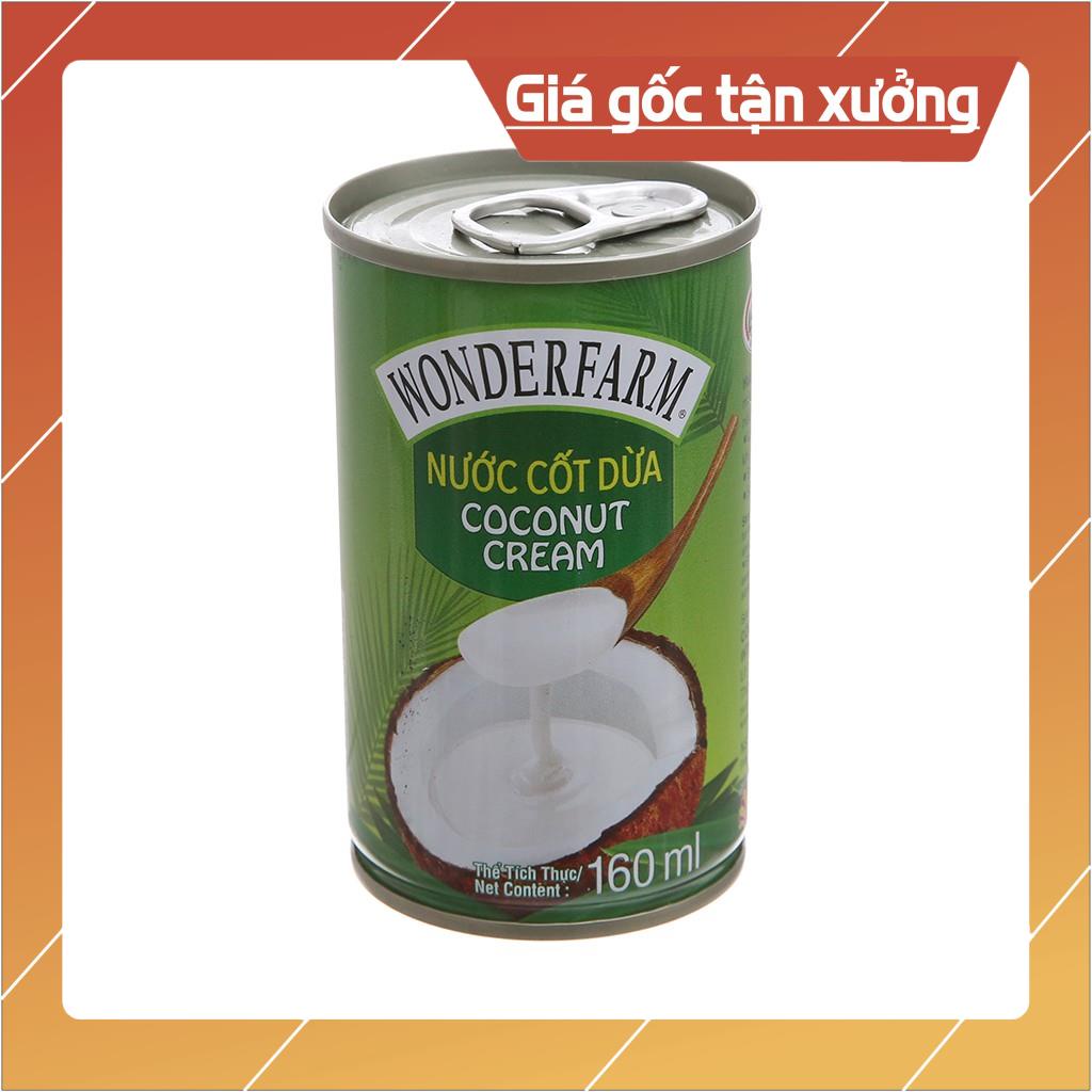 [ICLN9 giảm 5K cho đơn hàng 50k]  Nước cốt dừa Wonderfarm hộp 160ml