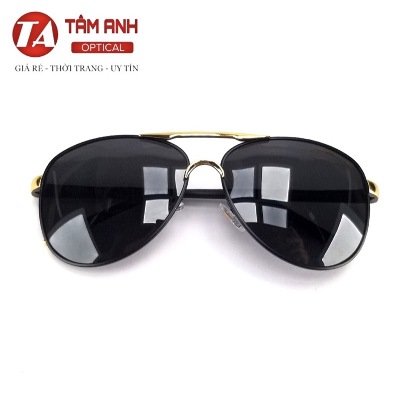 Kính mát nam nữ P-8503 đổi màu Mắt kính phi công tròng kính trong suốt chống tia UV phản quang