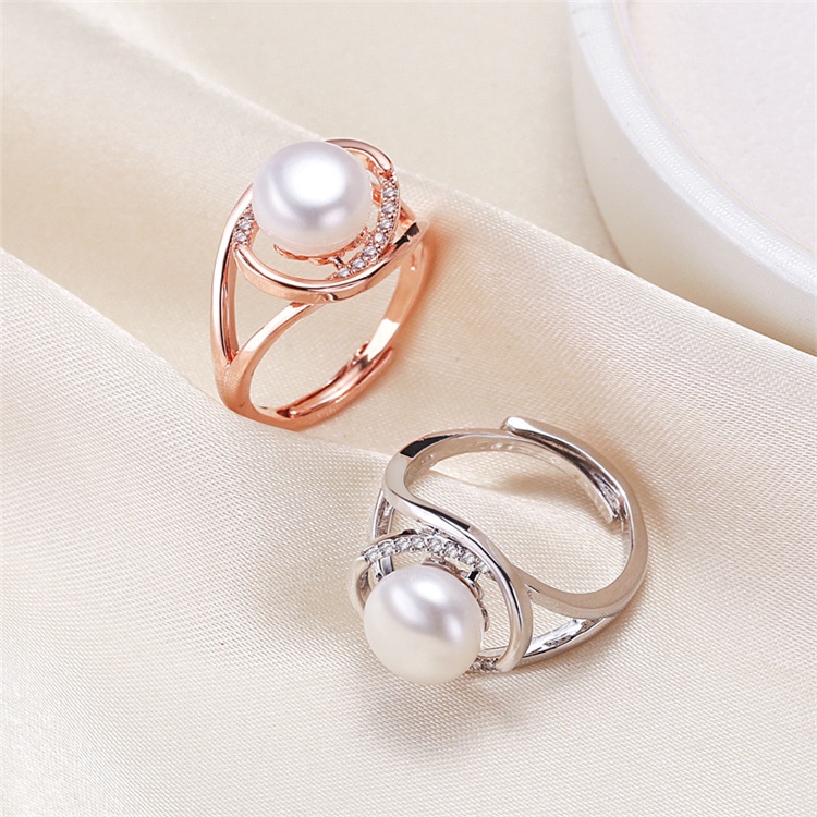Nhẫn Ngọc Trai Nước Ngọt 7-8mm