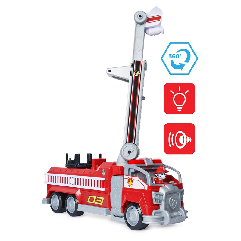 Đồ Chơi PAW PATROL Mô Hình Xe Cứu Hỏa Biến Hình The Movie - Marshall 6060444
