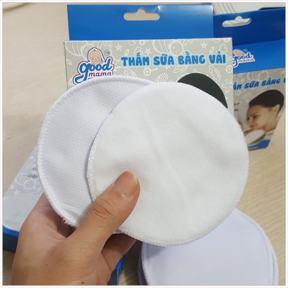 Hộp 8 miếng lót thấm sữa Goodmama 4 lớp kháng khuẩn cho mẹ