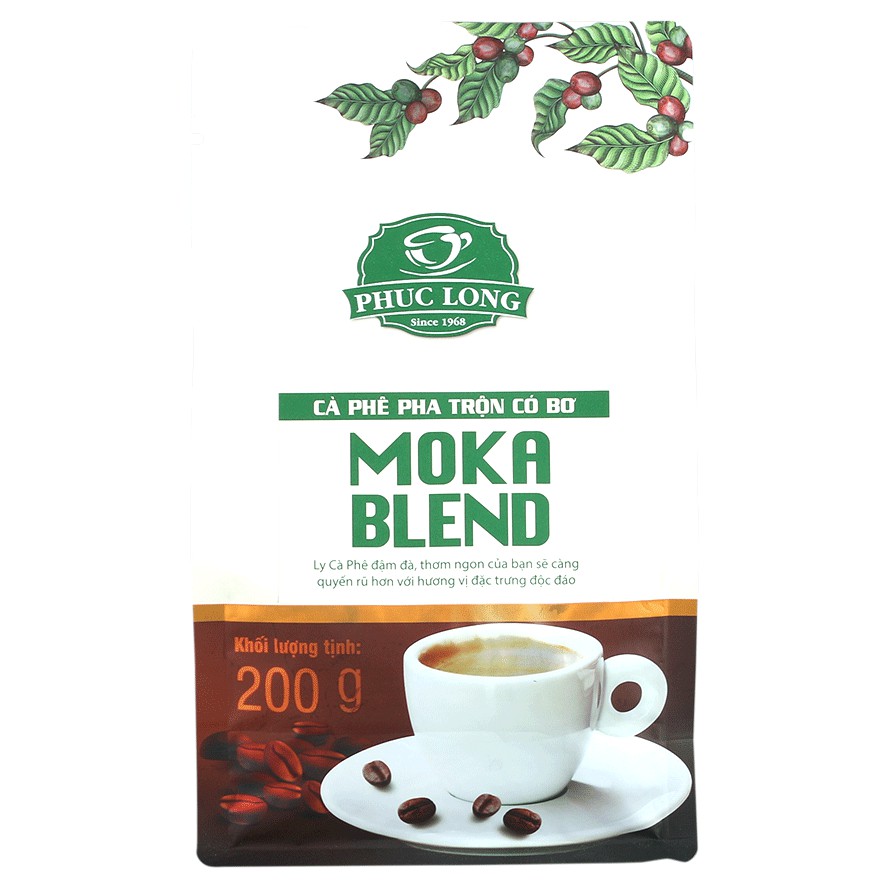 Cà Phê Moka Blend Có Bơ 200GR - Phúc Long Coffee & Tea | BigBuy360 - bigbuy360.vn