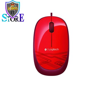 Chuột máy tính có dây Logitech M105 đỏ chính hãng chất lượng