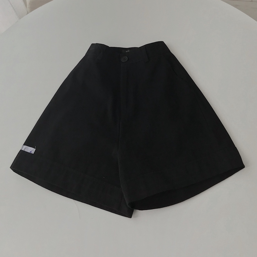 Quần Short Kaki Nữ GHEI Thiết Kế Basic Màu Cam Đen Nâu Trắng Phối Đồ Lên Dáng Xinh JEM CLOSET 2938