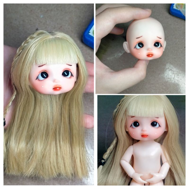 Búp bê baboliy faceup có body