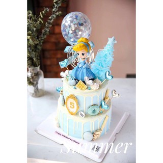 Đồ chơi trang trí bánh kem Công chúa lọ lem