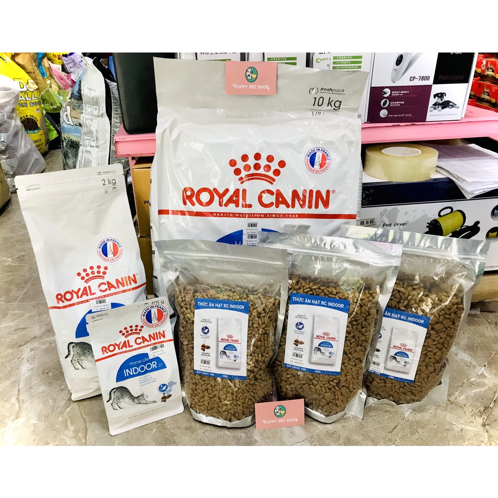 Thức ăn hạt cho mèo trưởng thành trong nhà - Royal Canin Indoor 27