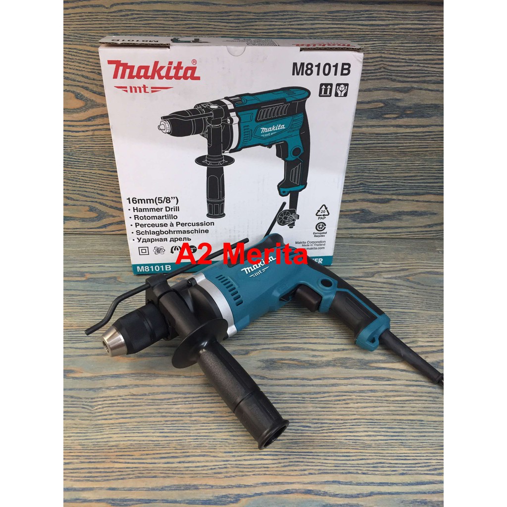 Máy khoan búa 710W - 16mm Makita M8101B (Đầu cặp không khóa)