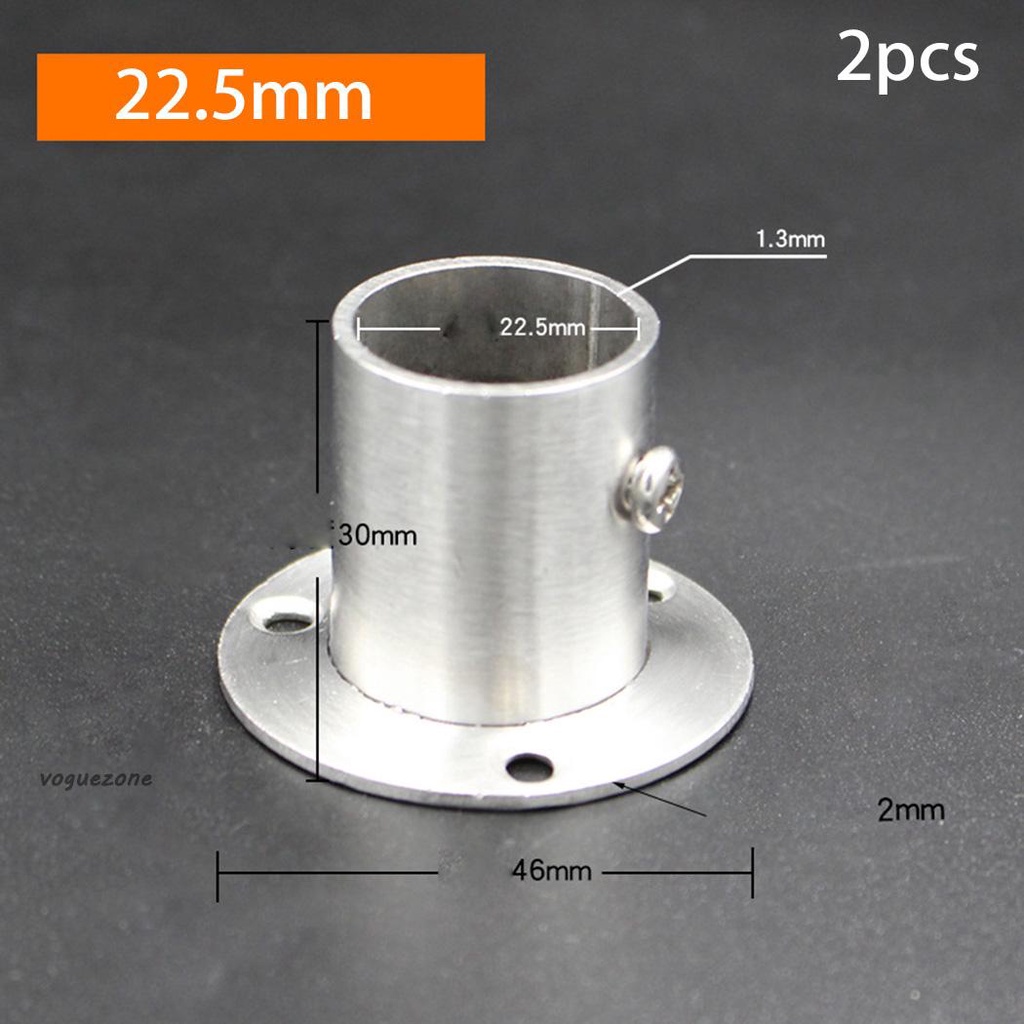 Vành Thép Không Gỉ Gắn Thanh Treo Quần Áo Tiện Lợi 19.5mm 22.5mm