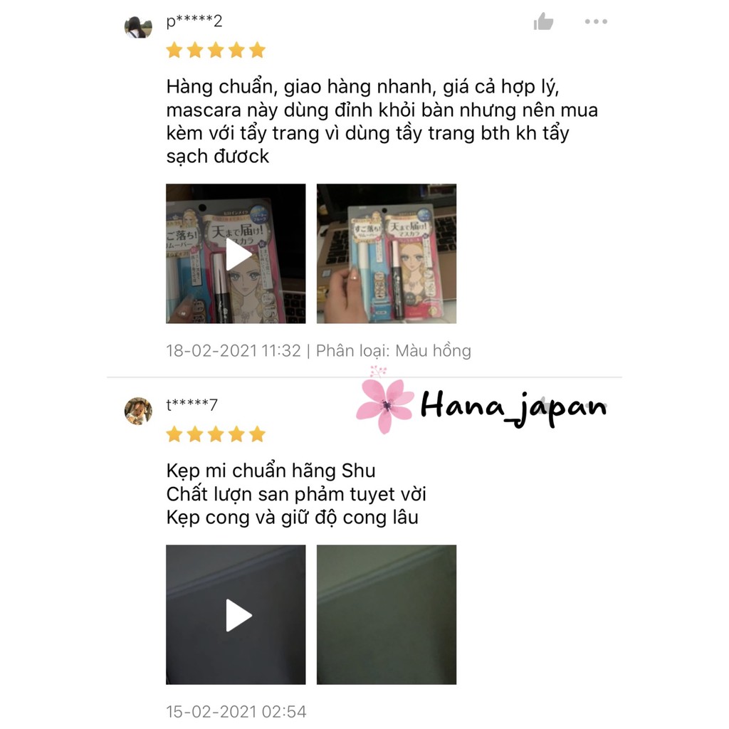 Set 2 cây Tẩy trang và Mascara Kiss me Heroine Make Make Bản 💋 | BigBuy360 - bigbuy360.vn