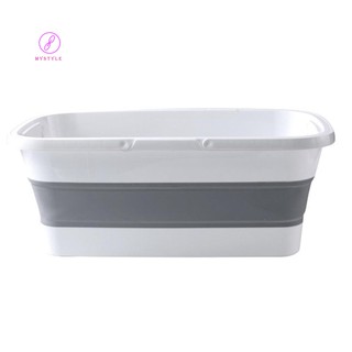 Chậu đựng nước dạng xô có thể xếp gọn dễ dàng