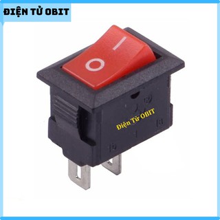 Công Tắc Bập Bênh KCD1-101 6A 250V 2 Chân