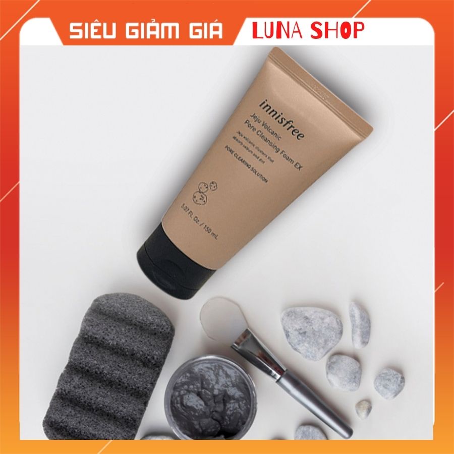 [ Date Mới ] Sữa rửa mặt tro núi lửa Jeju volcanic pore cleasing foam | BigBuy360 - bigbuy360.vn