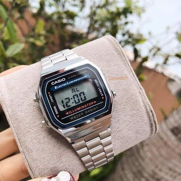 Đồng Hồ Casio a168 Nam Nữ Năng Động Thời Trang