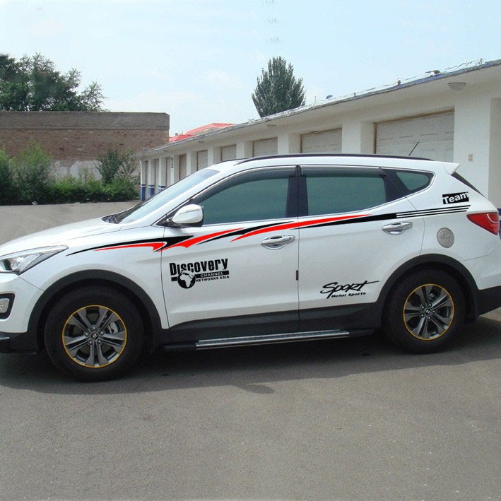 Bộ Tem Dán Sườn Xe ô Tô Suv Thể Thao Discovery Sport