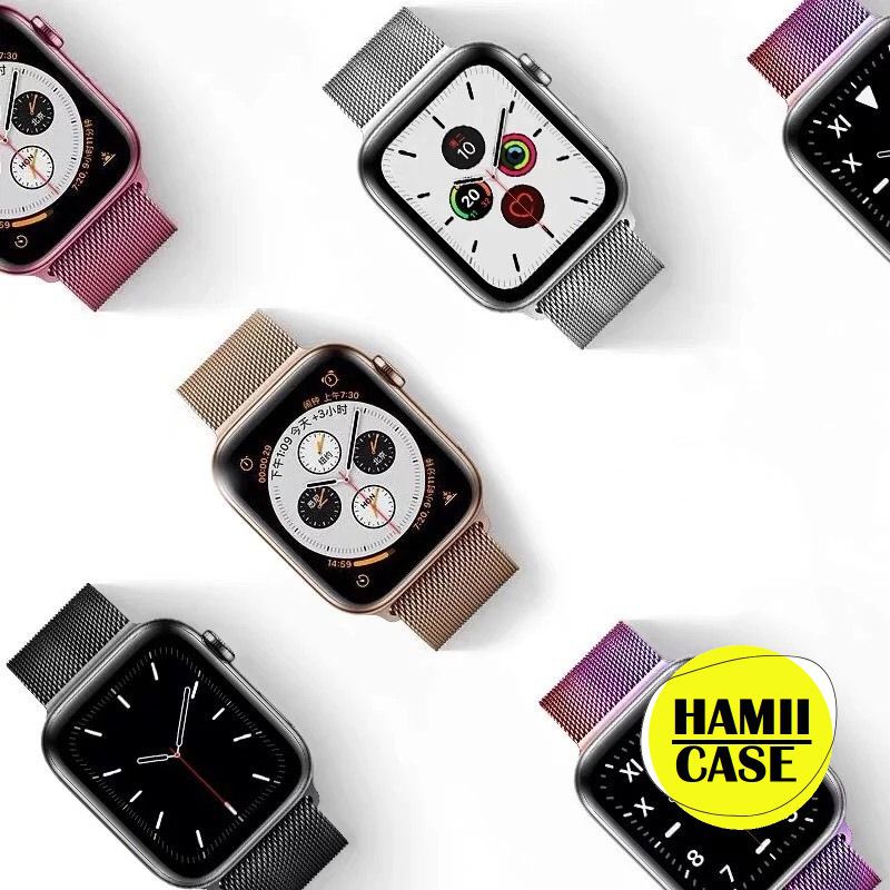 Dây Đeo Apple Watch Thép Không Gỉ - Khóa Nam Châm dành cho Apple Watch Series 5/4/3/2/1