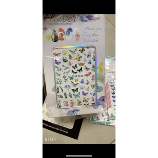 10 sticker bướm lộn xộn