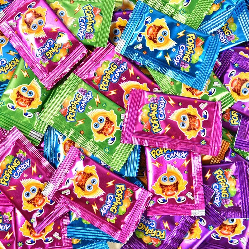 [ Hương vị tuổi thơ ] Combo 500g Kẹo Nổ Striking Popping Candy vị hoa quả món ăn vặt tuổi thơ siêu nghiền