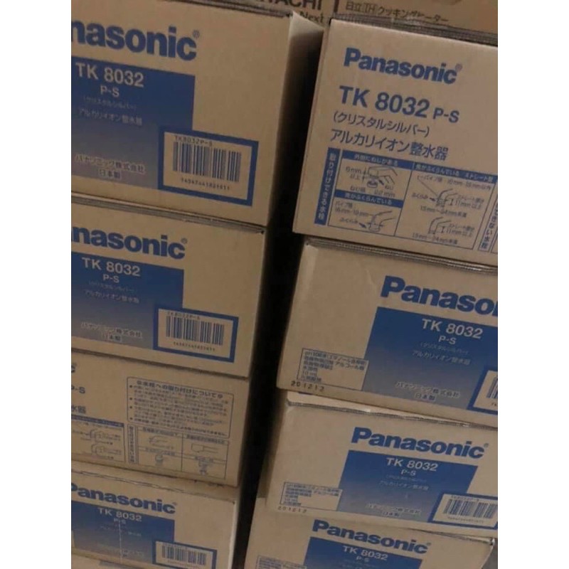 Máy lọc nước ion kiềm Panasonic Alkaline Tk8032 Nhật Bản