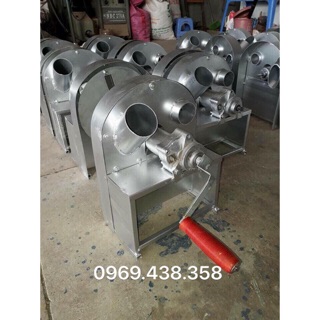 Máy cắt hành tỏi quay tay + 3 lưỡi dao