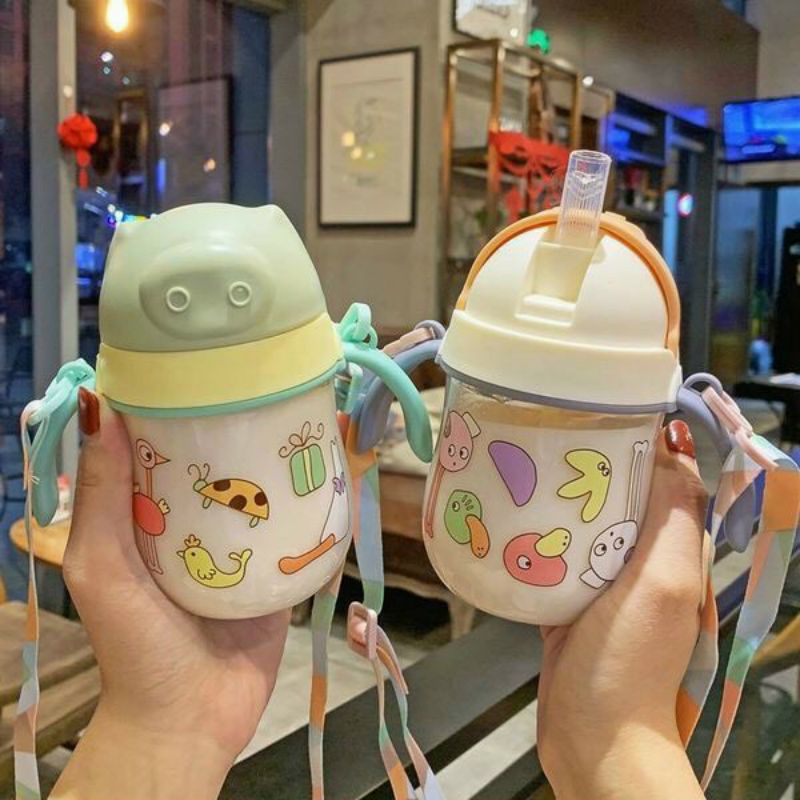 Bình đựng nước 250ml  cho bé đi học