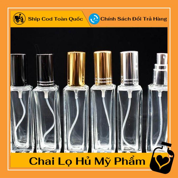 Lọ Chiết Nước Hoa ❤ TOP GIÁ RẺ ❤ Chai xịt Thủy Tinh chiết nước hoa rỗng 25ml/20ml / vỏ lọ chiết nước hoa .