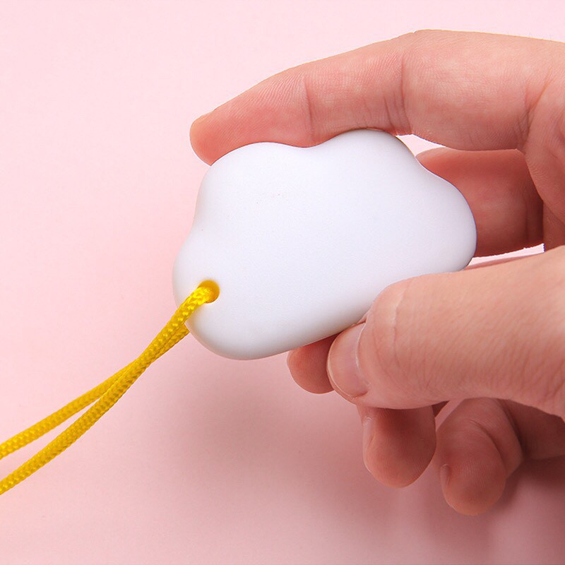 Dao rọc cắt giấy mini hình đám mây cute làm móc khóa nhiều màu sắc dễ thương 88282 mienphivanchuyen199