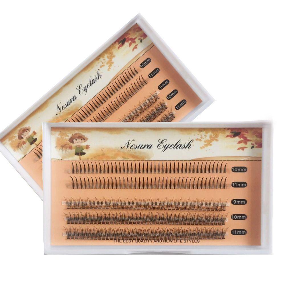 OCEANMAP Lông Mi Giả Dày Và Cong Tự Làm Hình Đuôi Cá