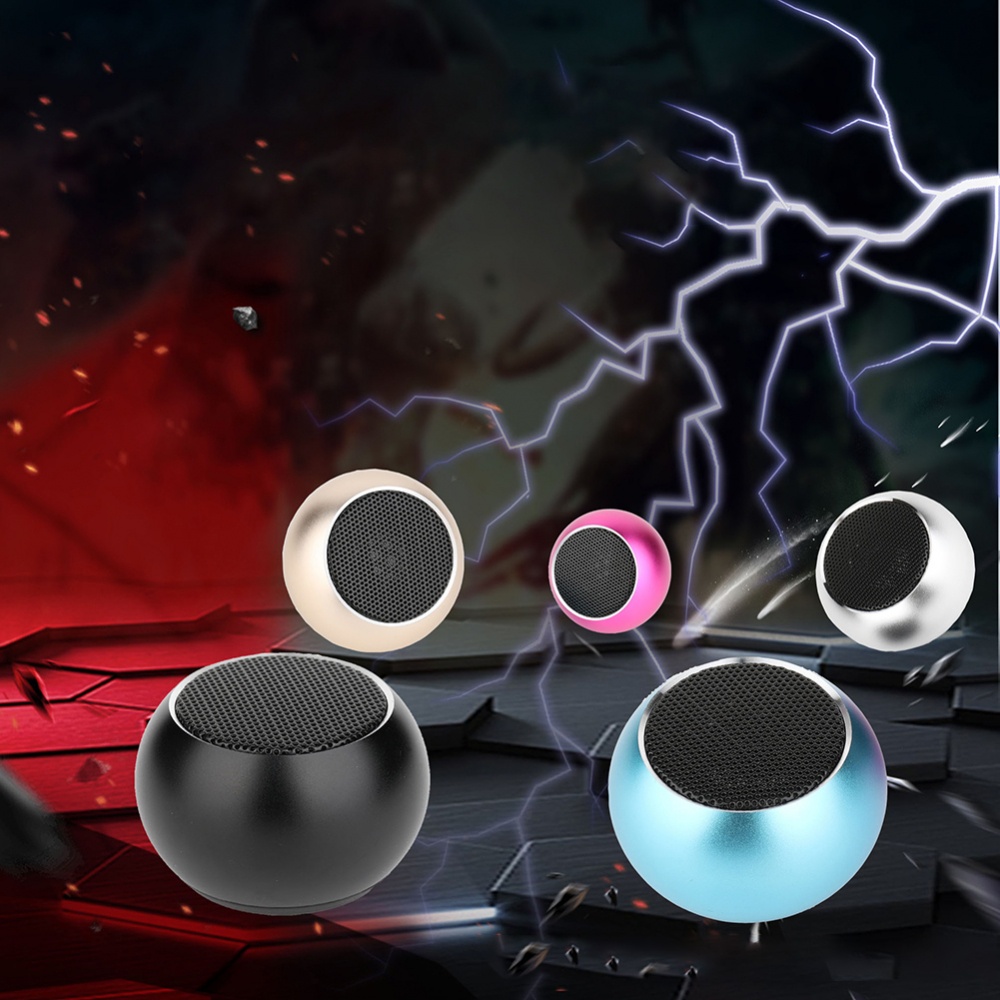 Loa Bluetooth Mini Bằng Thép Trong Suốt