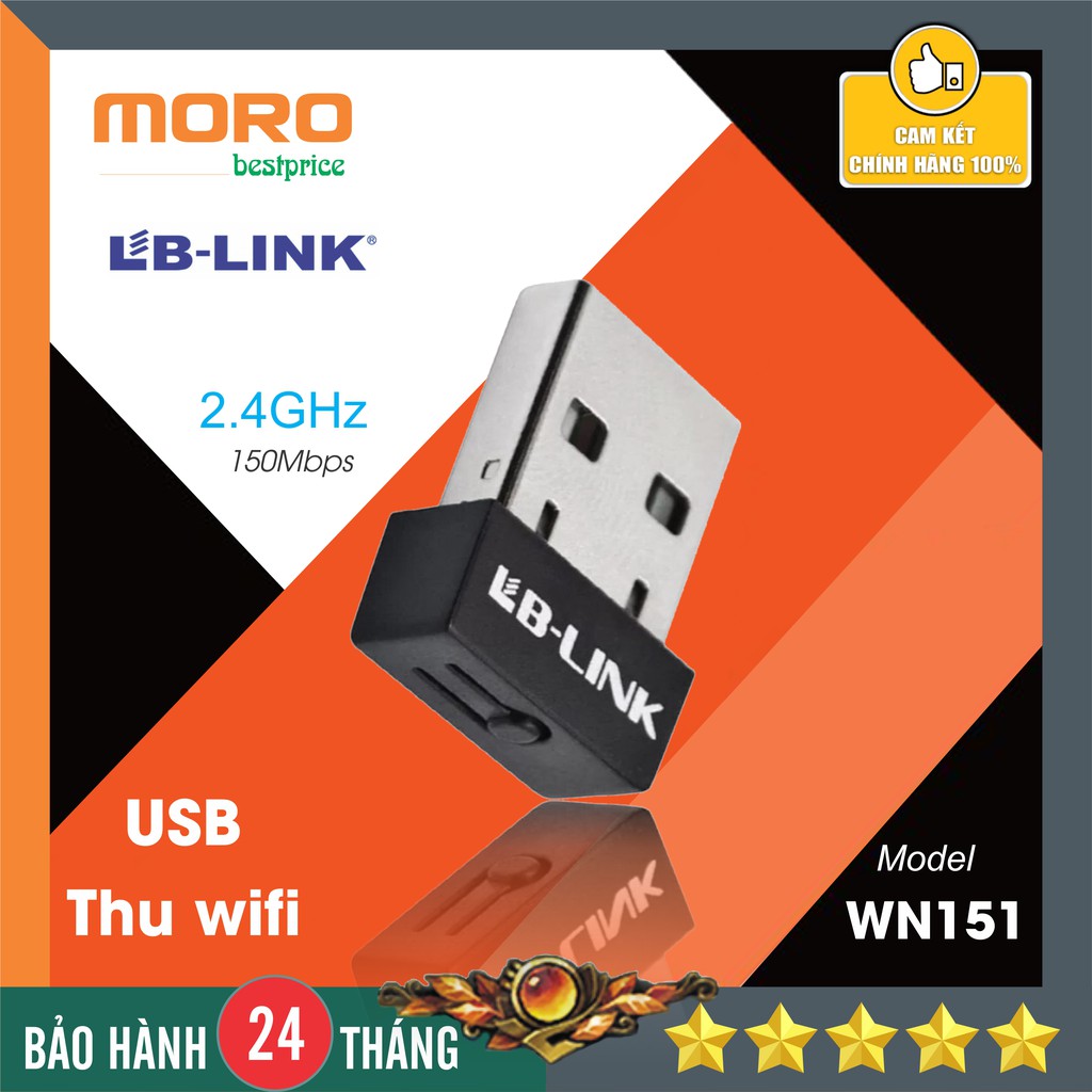 Bộ thu sóng wifi LB-LINK BL-WN151 - Chính hãng