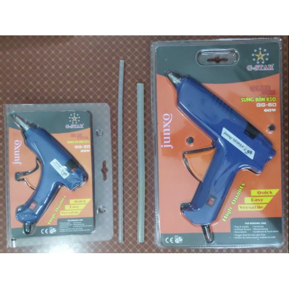 Súng bắn keo nến gstar đủ size  tặng 2 cây keo