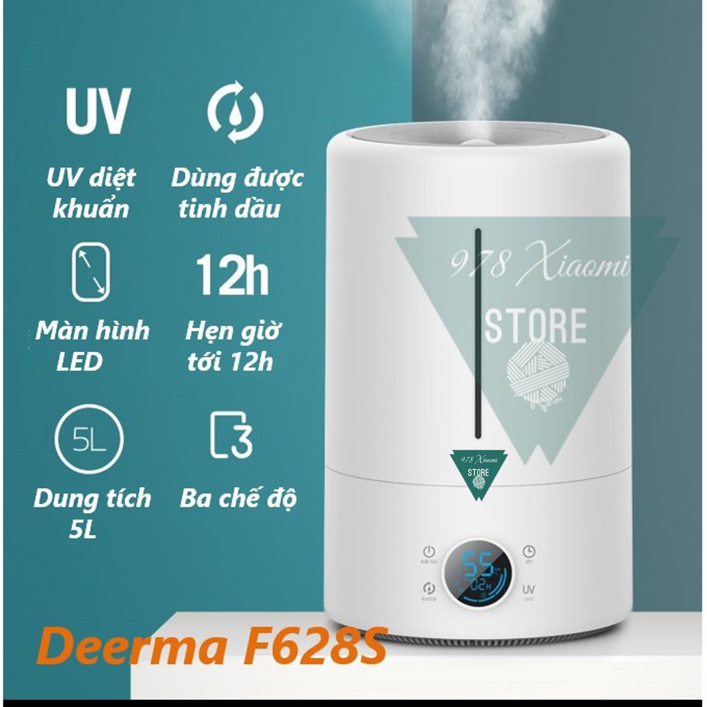 Máy phun sương tạo ẩm Xiaomi Deerma F628S - Máy tạo độ ẩm Xiaomi Deerma F800