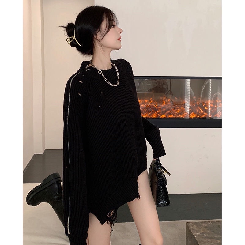 Áo len trễ vai Thiết Kế theo phong cách Sexy , Đường Phố🙈