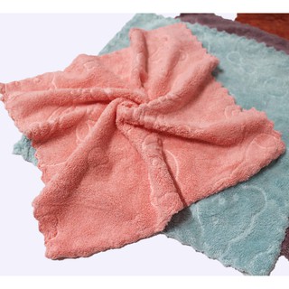 Khăn mặt lông cừu siêu mềm mại cho bé Khăn mặt 30x30 ( Khăn A6) 