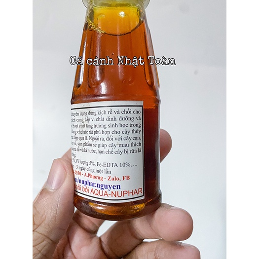 NUPHAR FASTER PHÂN NƯỚC CHUYÊN DÙNG CHO HỒ CÁ THỦY SINH 100ML