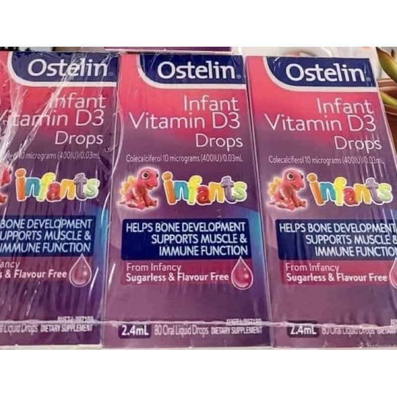vitamind ostelin drop cho trẻ từ sơ sinh