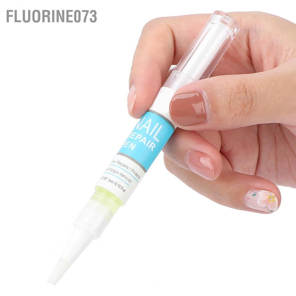 Fluorine073 3ml Pocket Cuticle Pen Nail Revitalizer Oil Manicure Tool để sửa chữa
