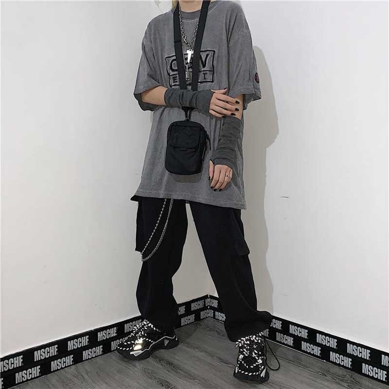 Găng Tay Hở Ngón Hóa Trang Ninja Thời Trang Harajuku Đường Phố Cá Tính