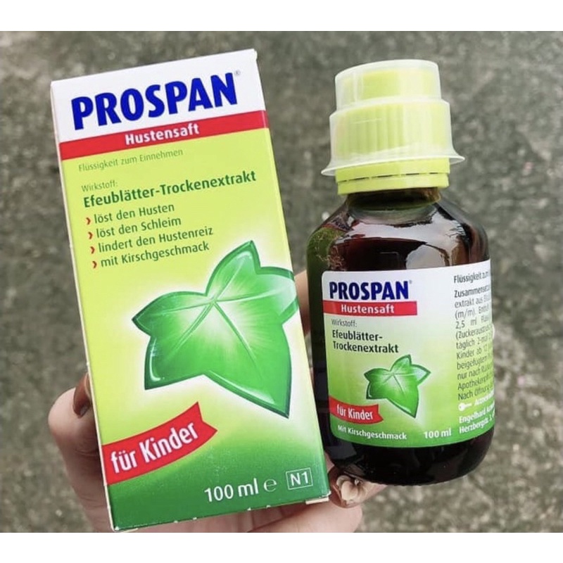 Siro - ho pro span Đức 100ml date 2024