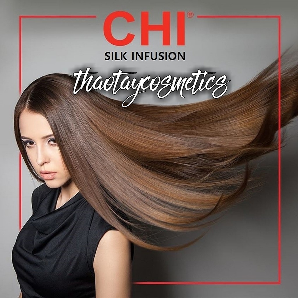 [Hàng Mỹ] Tinh dầu dưỡng tóc mềm mượt và óng ả CHI Silk Infusion | BigBuy360 - bigbuy360.vn