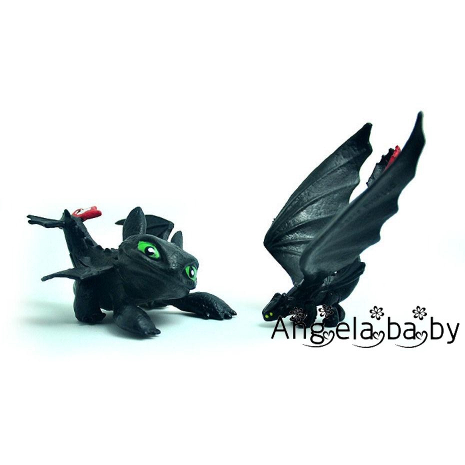 Set 7 mô hình nhân vật hoạt hình Bí kíp luyện rồng 2