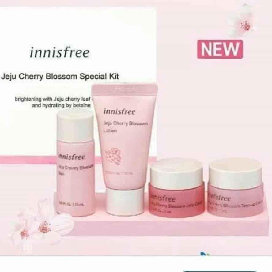 Sét dưỡng trắng hồng hoa anh đào innisfree